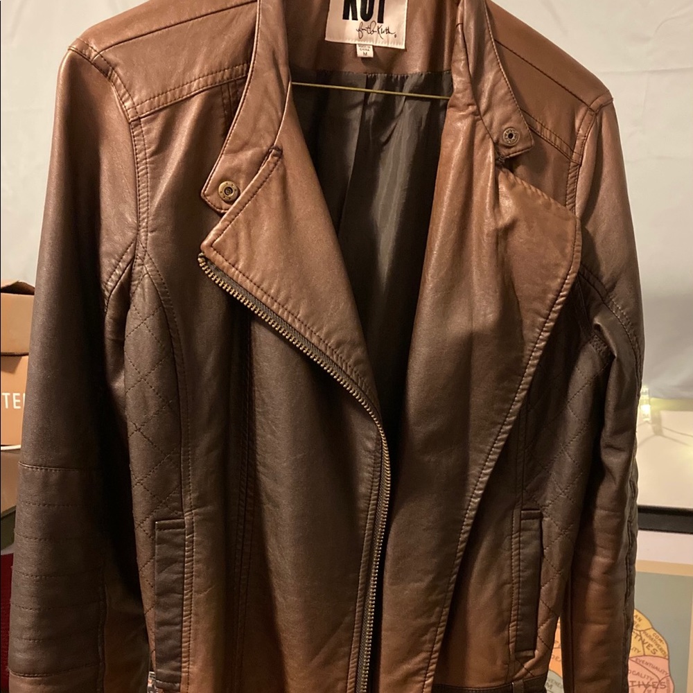 Vegan Ombré Motojacket - Picture 3 of 10